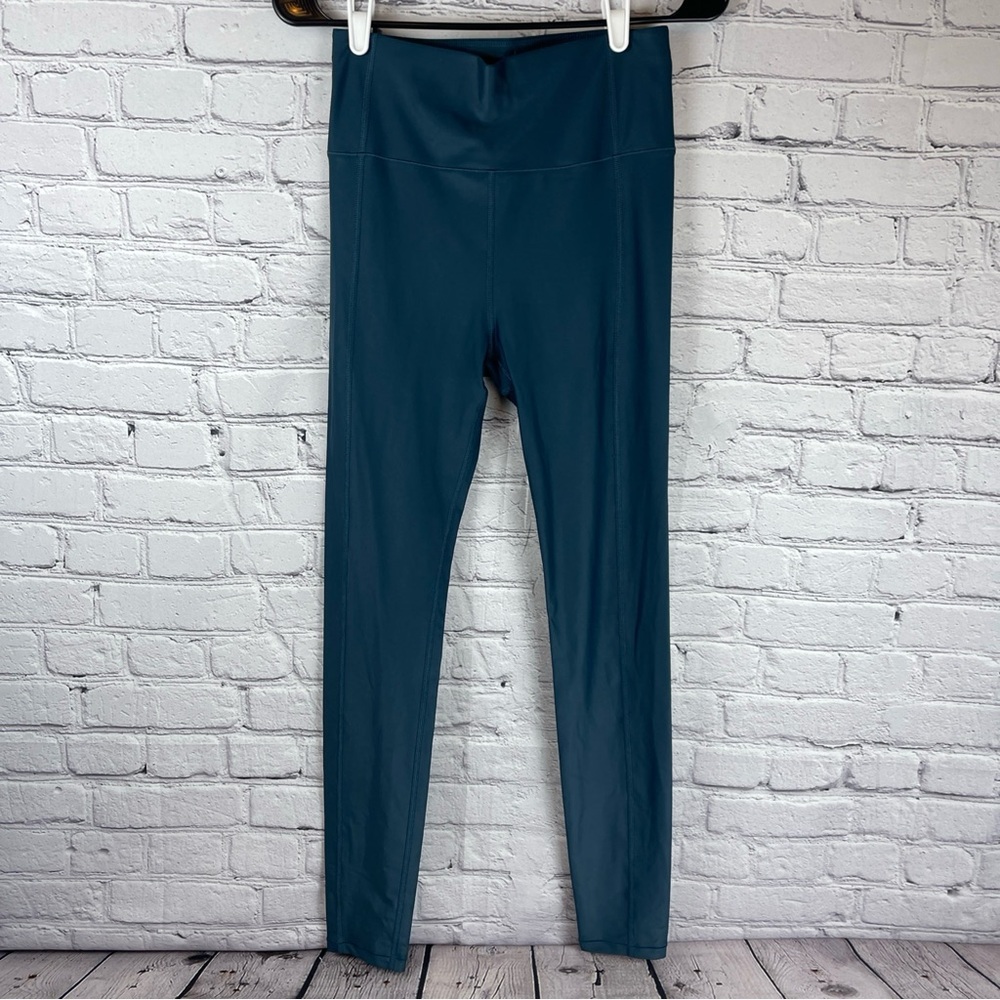Sweaty‎ Betty London Leggings Women’s Small Blue Full Length 28” Tummy Control